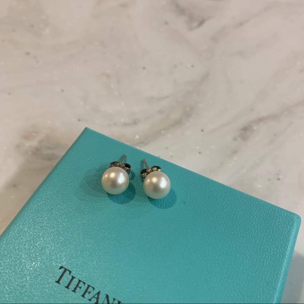 Authentic Tiffany & Co. Pearl Earrings